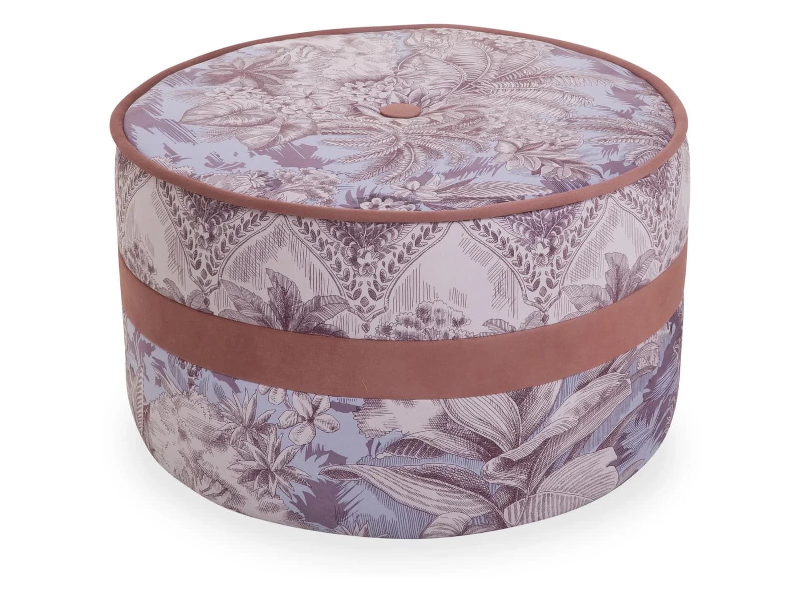 Bassetti Pouf TINO in Bunt mit Polyester-Bezug