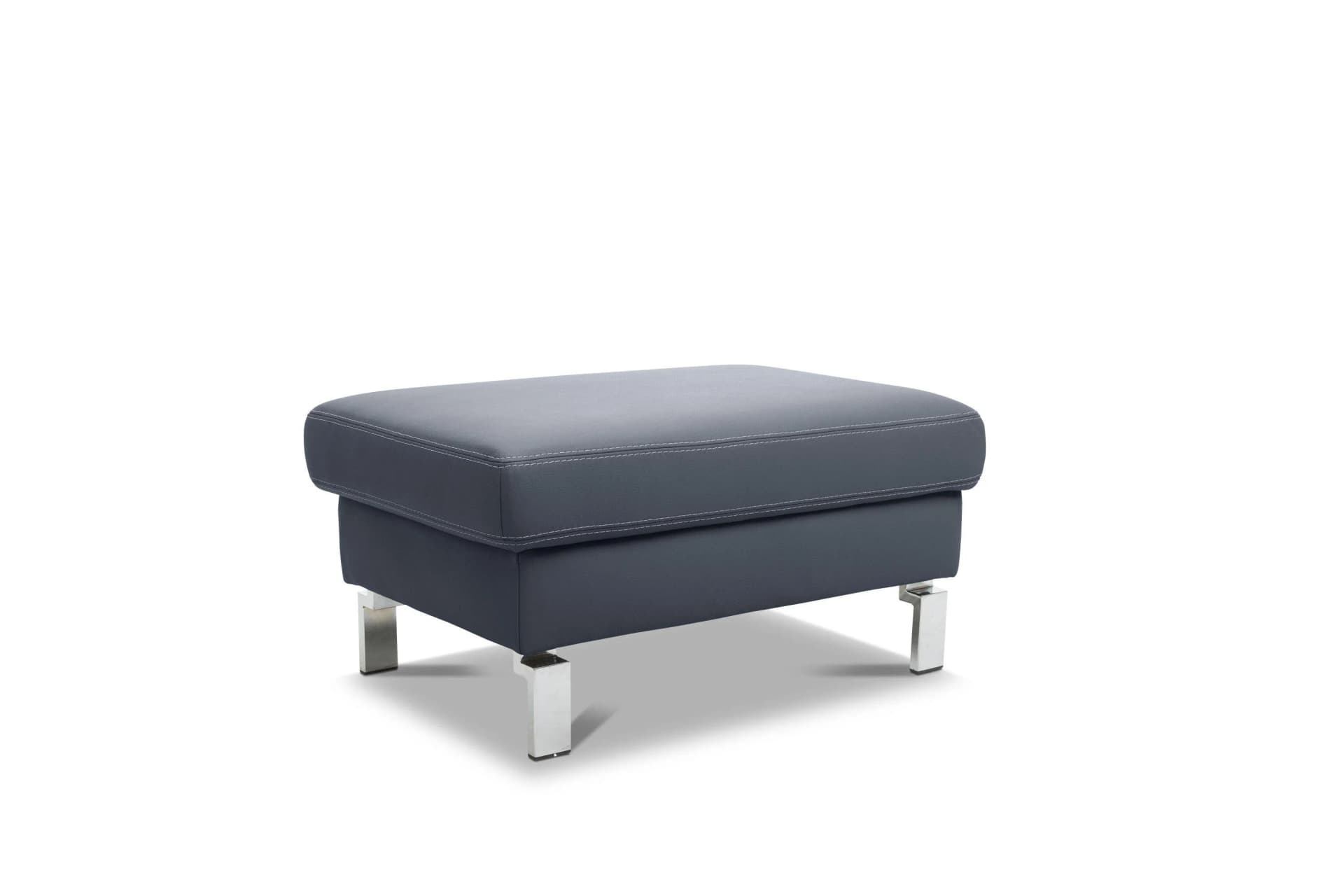 Loft Hockerbank COLLINS Leder Torero Beige Modern