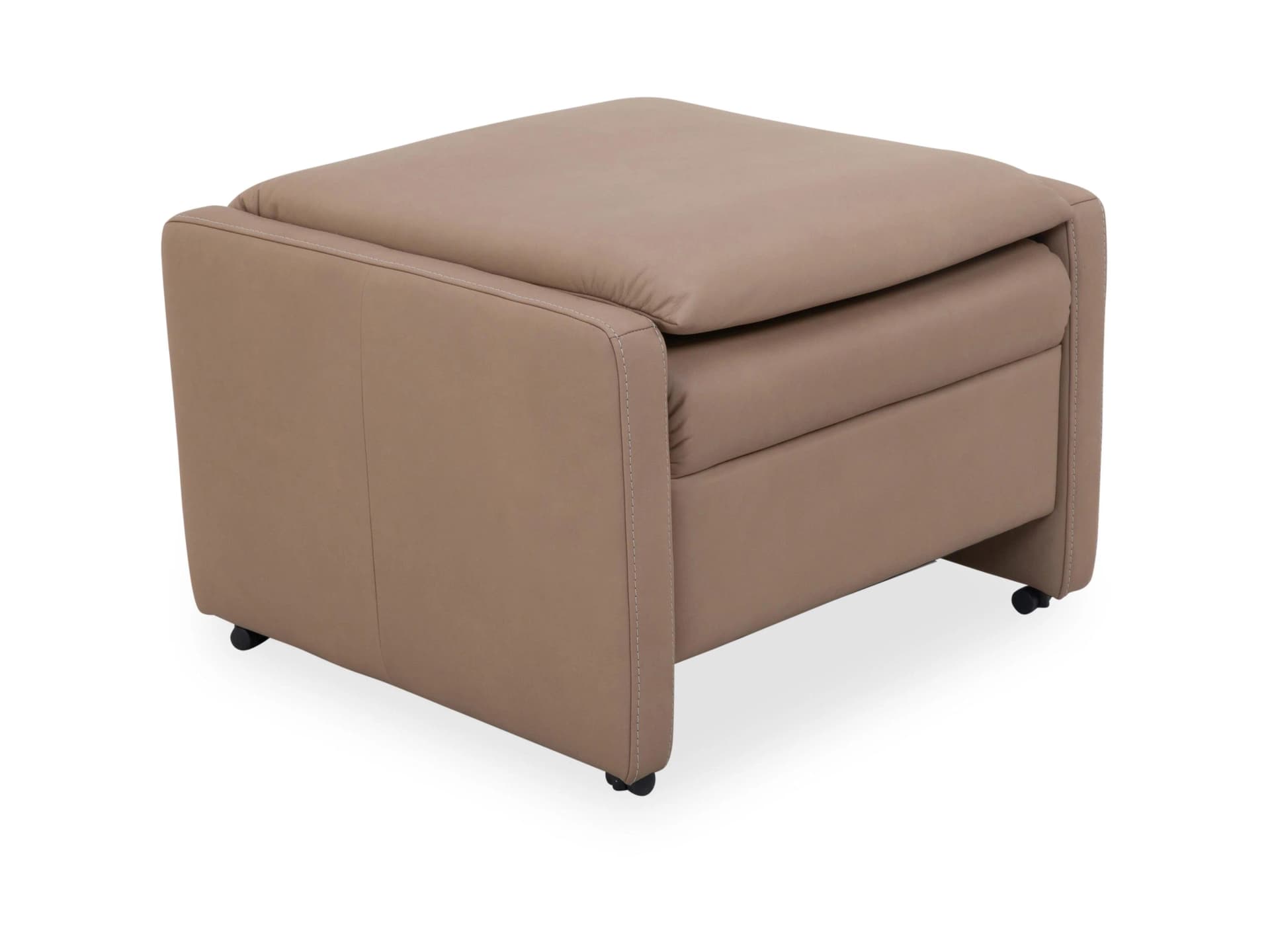Hocker himolla 7112 Beige Leder Modern