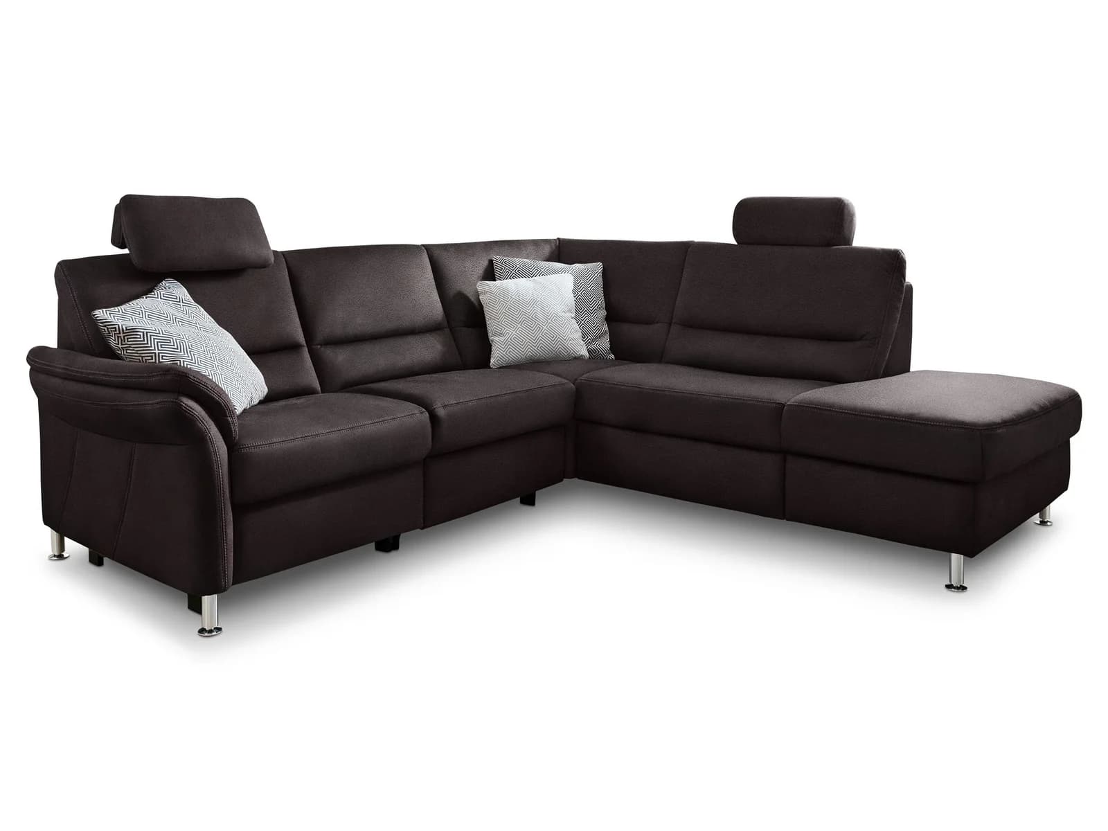 SYSTEMPOLSTER Polsterecke DAKOTA Beige Stoff Boxspring