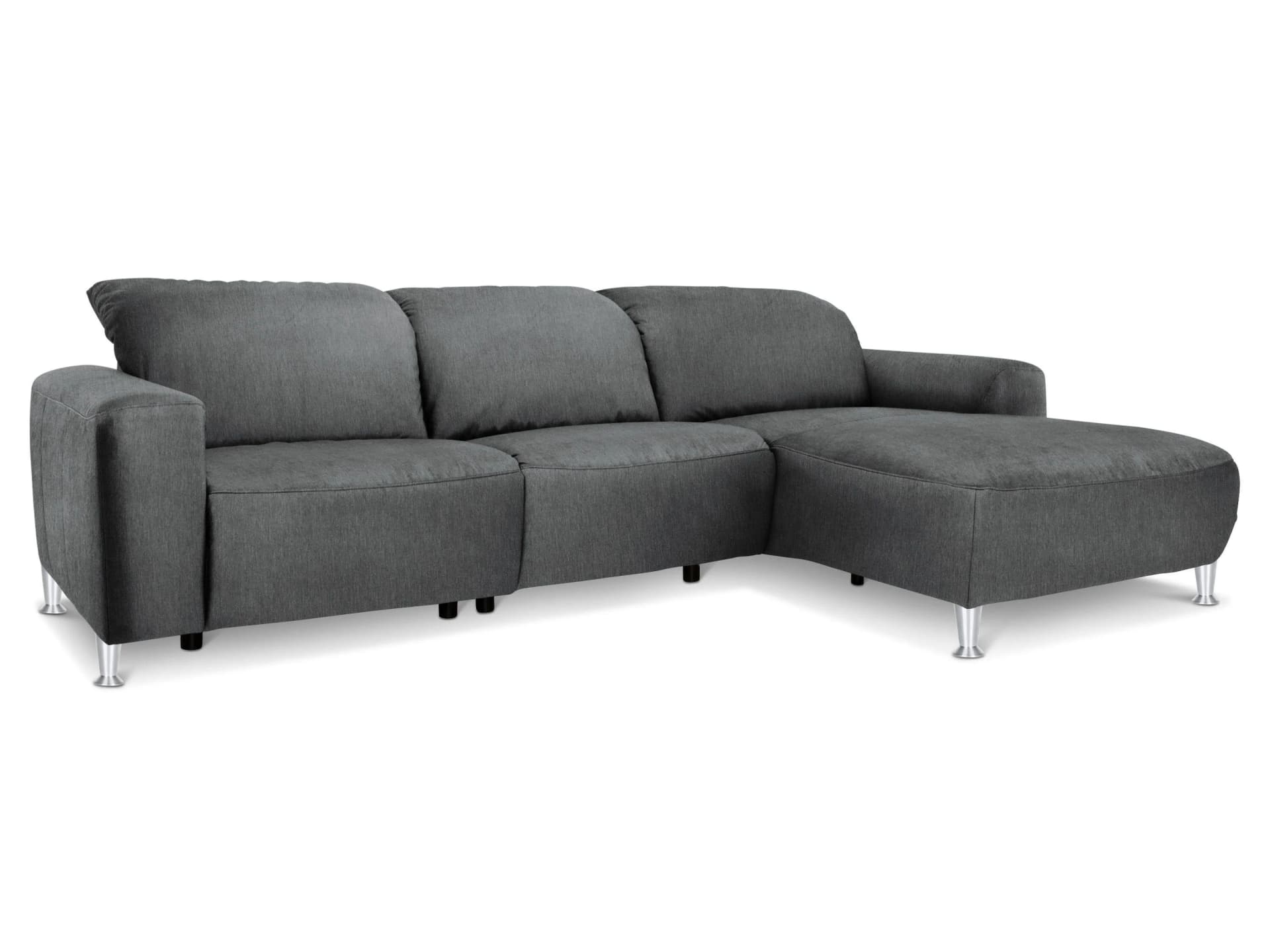 Loft Polsterecke CALANO 2.0 Stoff Matrix mit Kopfteilverstellung