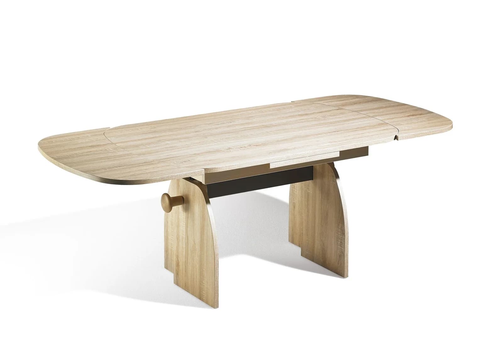 Couchtisch 1023 H-604-22 Braun höhenverstellbar