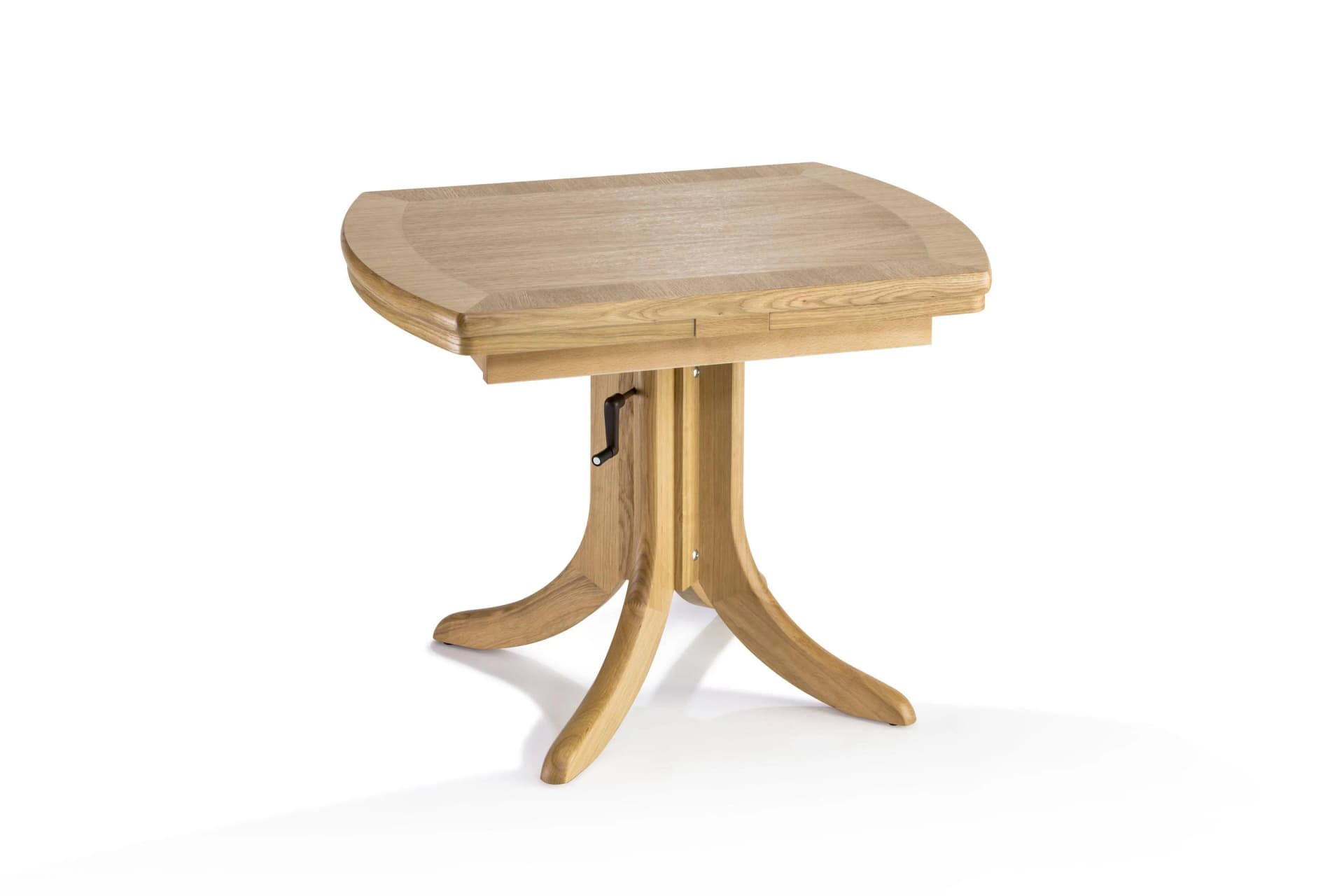 Couchtisch 1081 H-954-25 Braun Eiche massiv ausziehbar