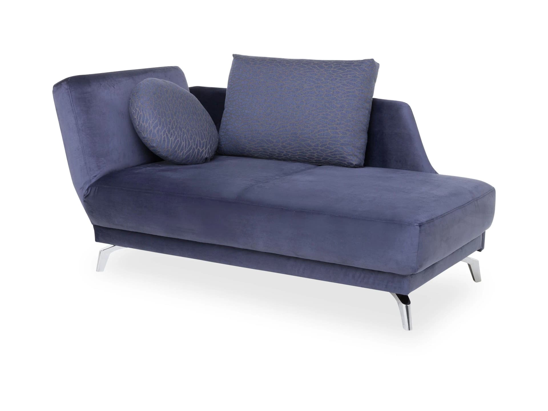 Recamiere Rolf Weber BEBRA Blau/Grau Stoff
