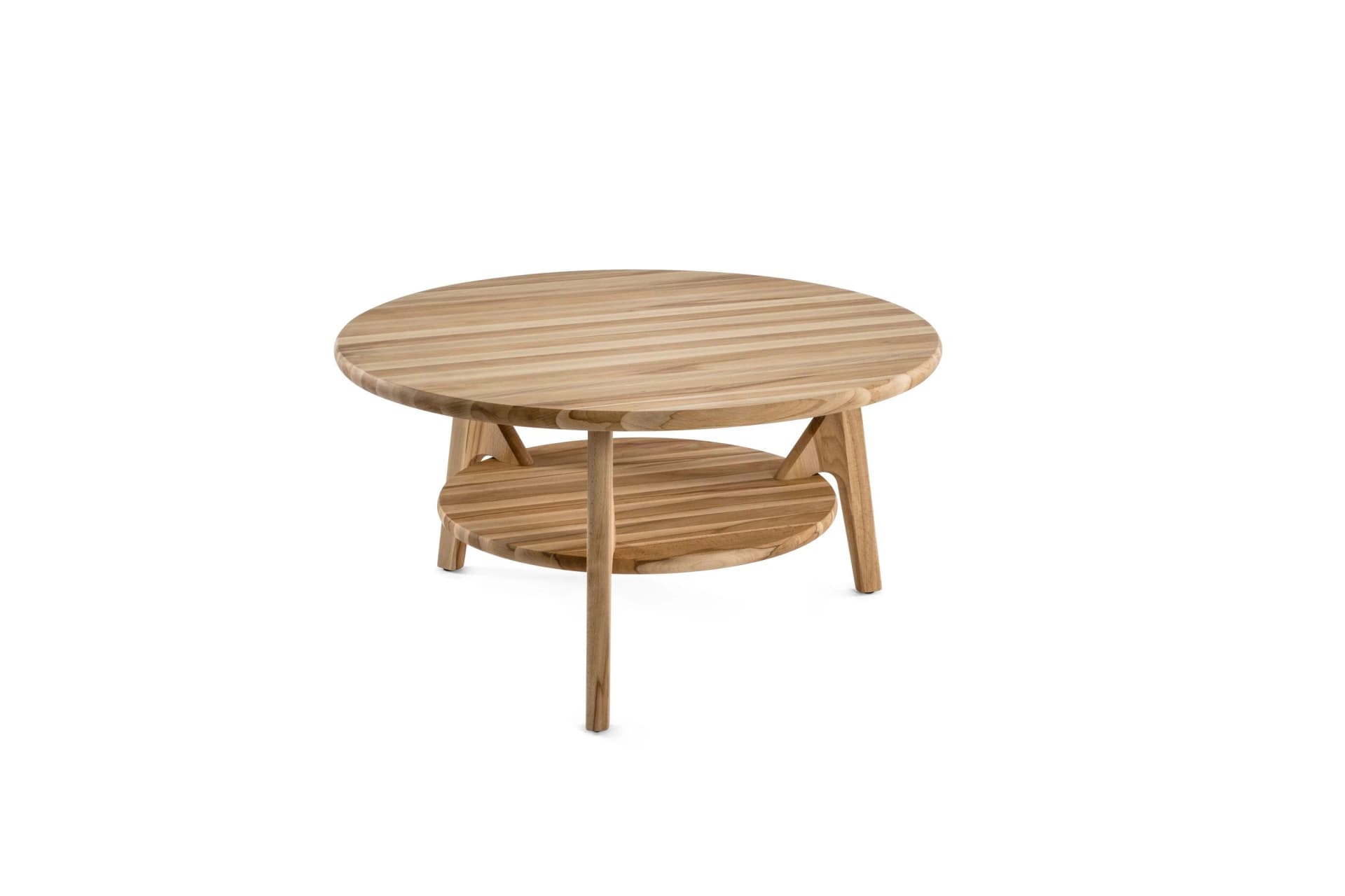 Couchtisch 1540 H-47 aus massiver Kernbuche geölt Braun