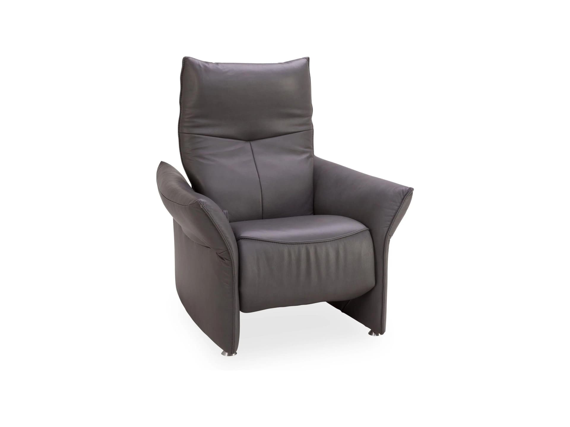 Sessel MONDO VARIA Braun Leder Modern