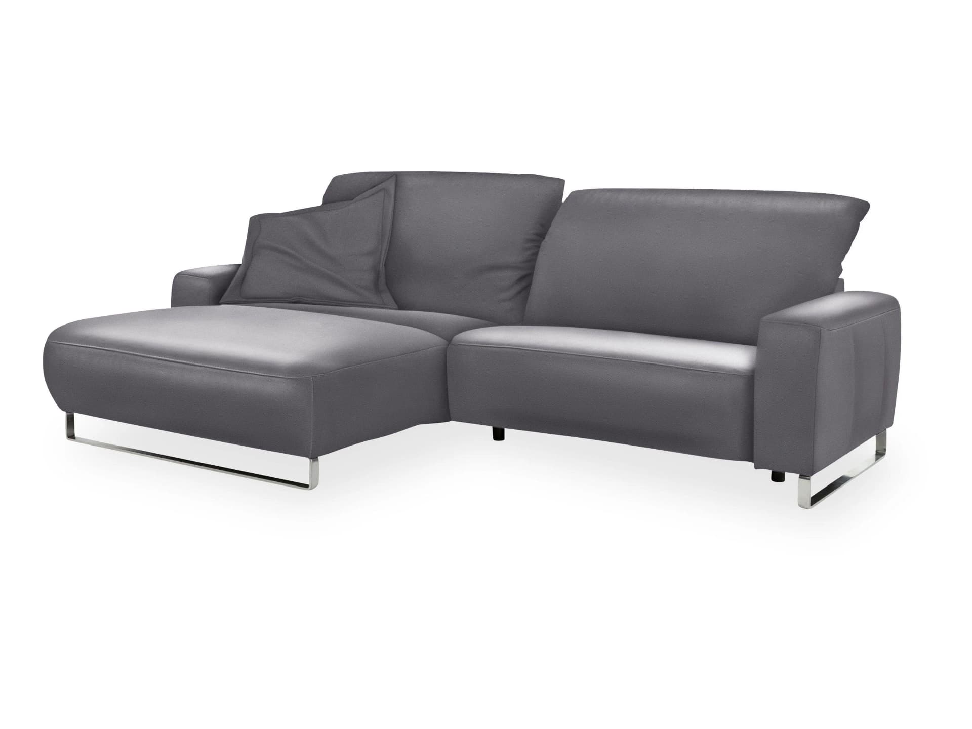 Polsterecke CALANO 2.0 von CANDY (Loft) mit Leder Life Line Bezug