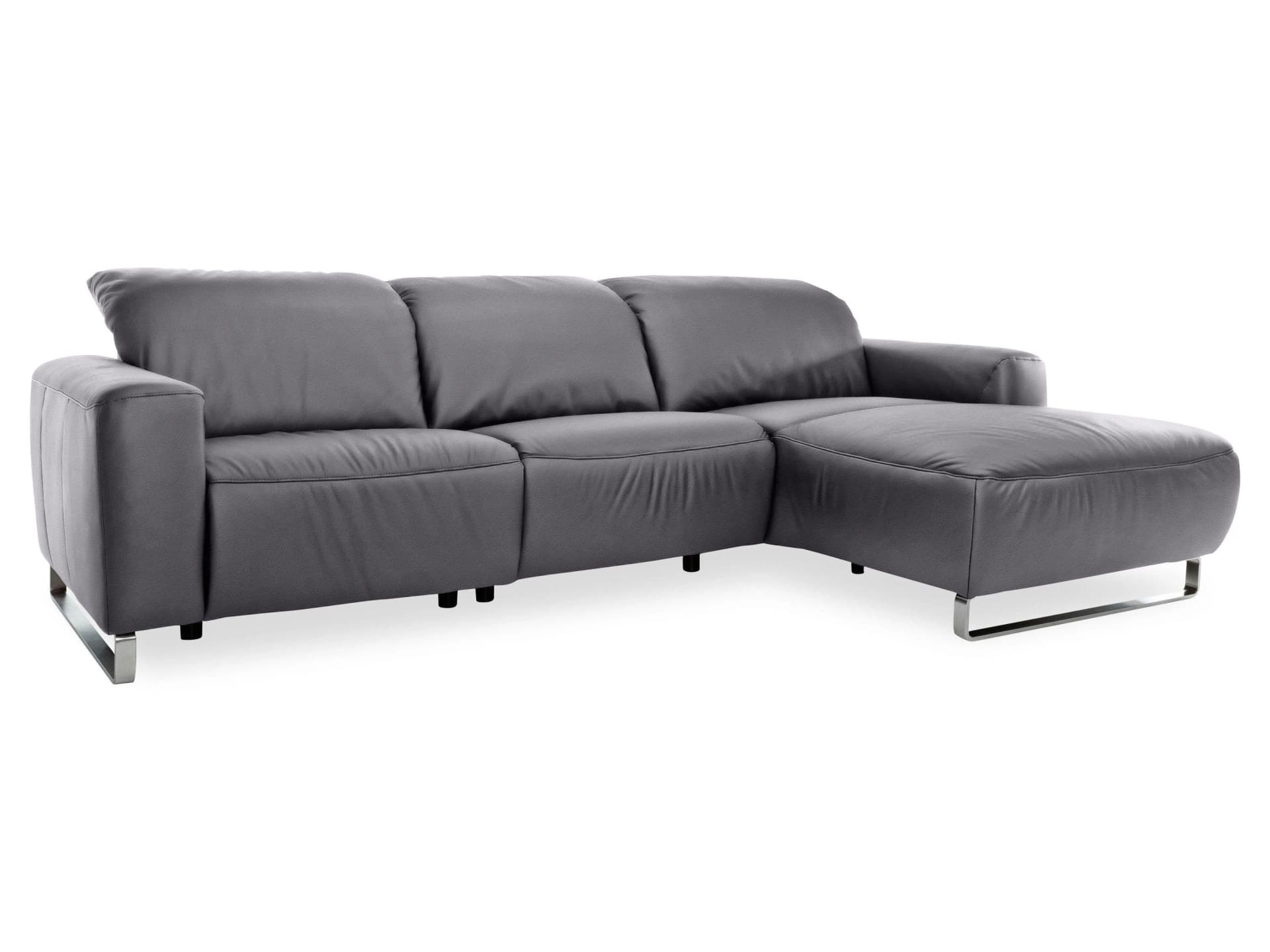 Loft Polsterecke CALANO 2.0 Leder Life Line mit Federkern
