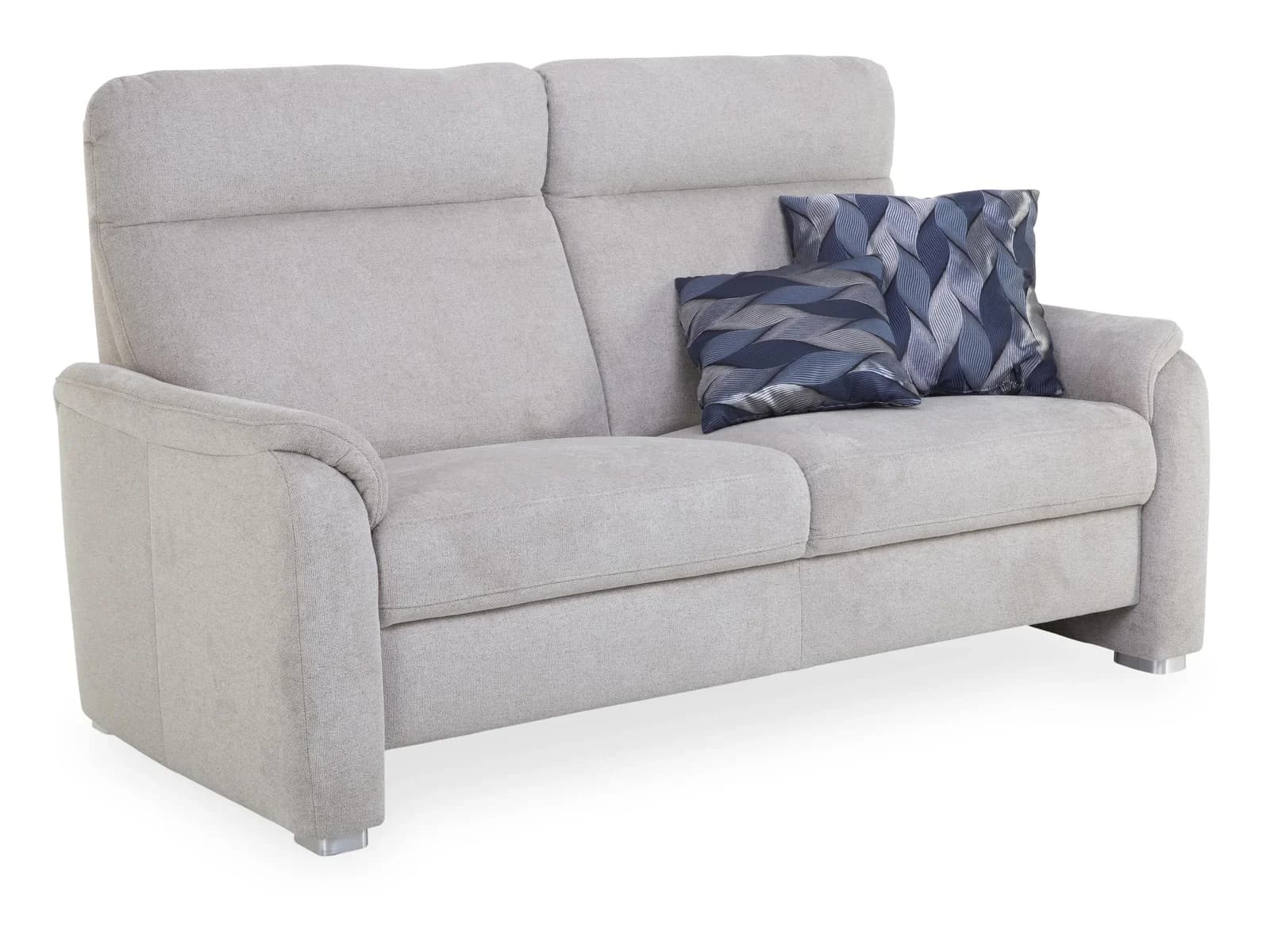 SYSTEMPOLSTER Sofa 2,5 Sitzer PAULA Stoff Cyber Metallfüße