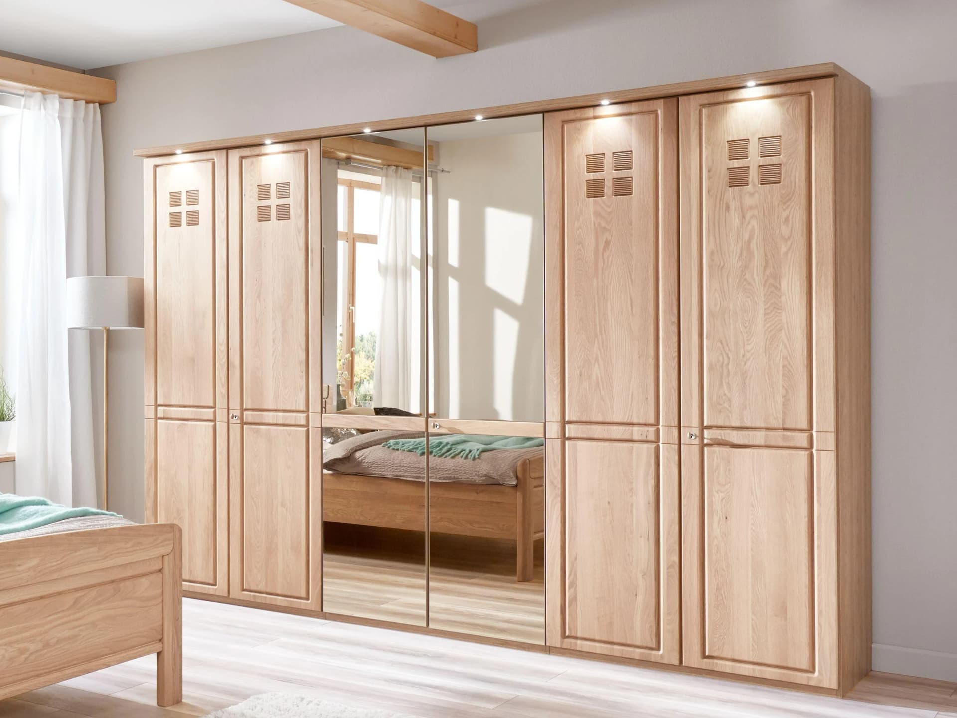 Rolf Weber Kleiderschrank WANZLEBEN Braun Modern