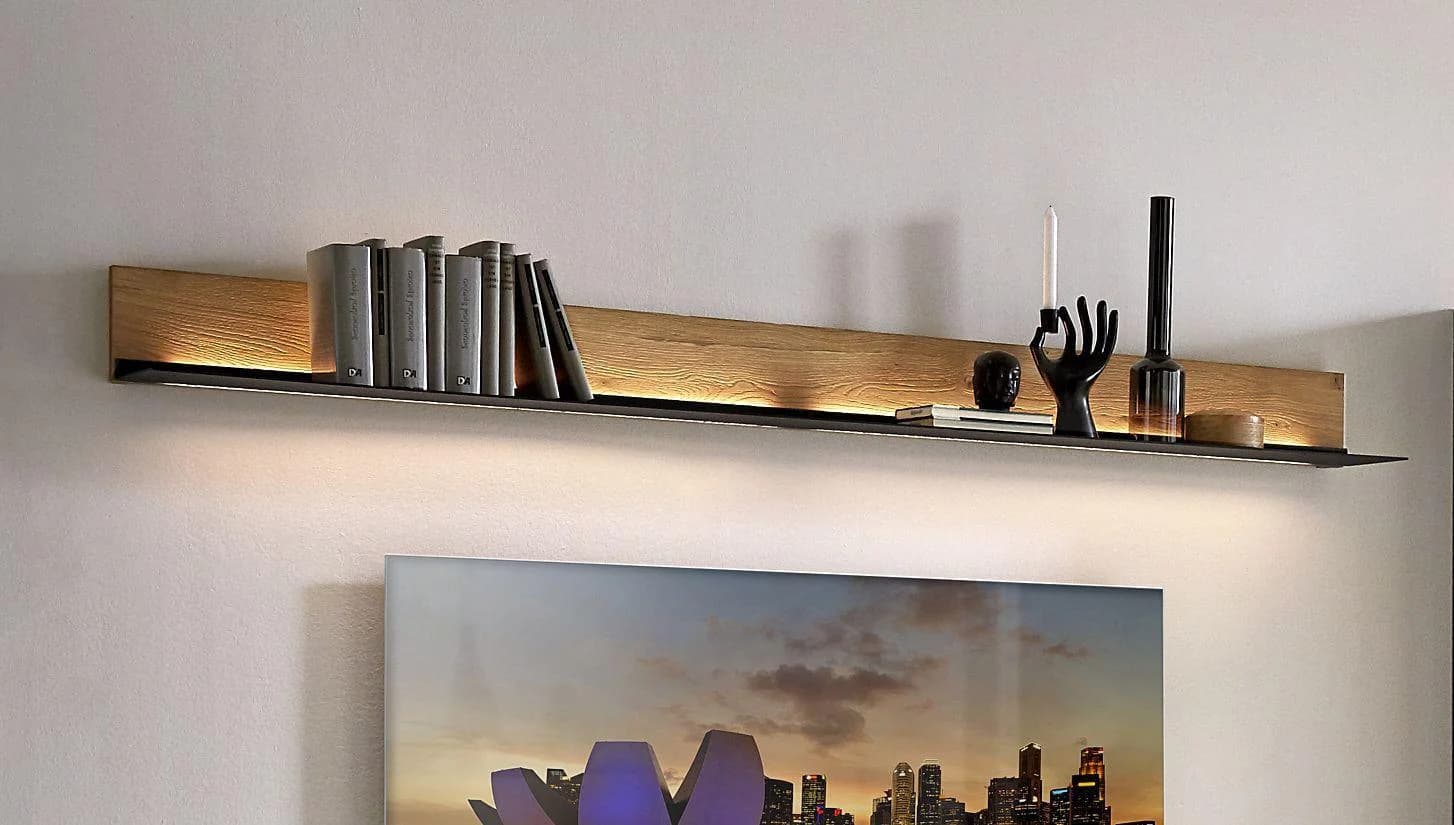Ostermann Wandboard witlake VAREDO Wildeiche massiv