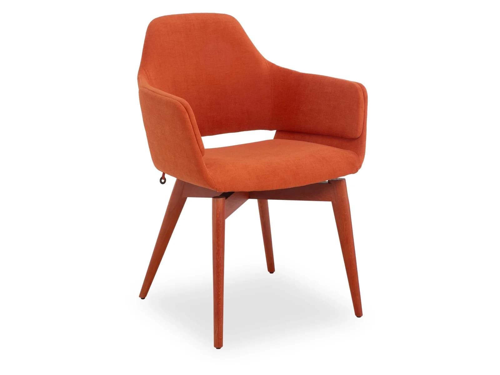 MOBITEC LOTUS Armlehnstuhl Orange Eiche massiv
