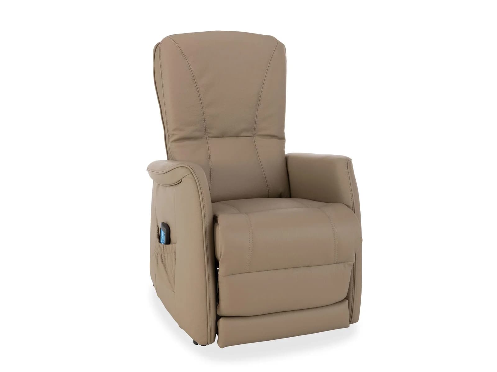 Relaxsessel himolla GEIGELSTEIN Echtleder Braun Motorisch Verstellbar