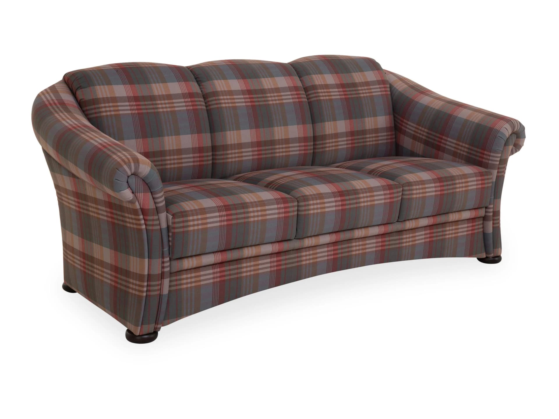 Rolf Weber 3-Sitzer Sofa SOSBERG Stoff Bunt