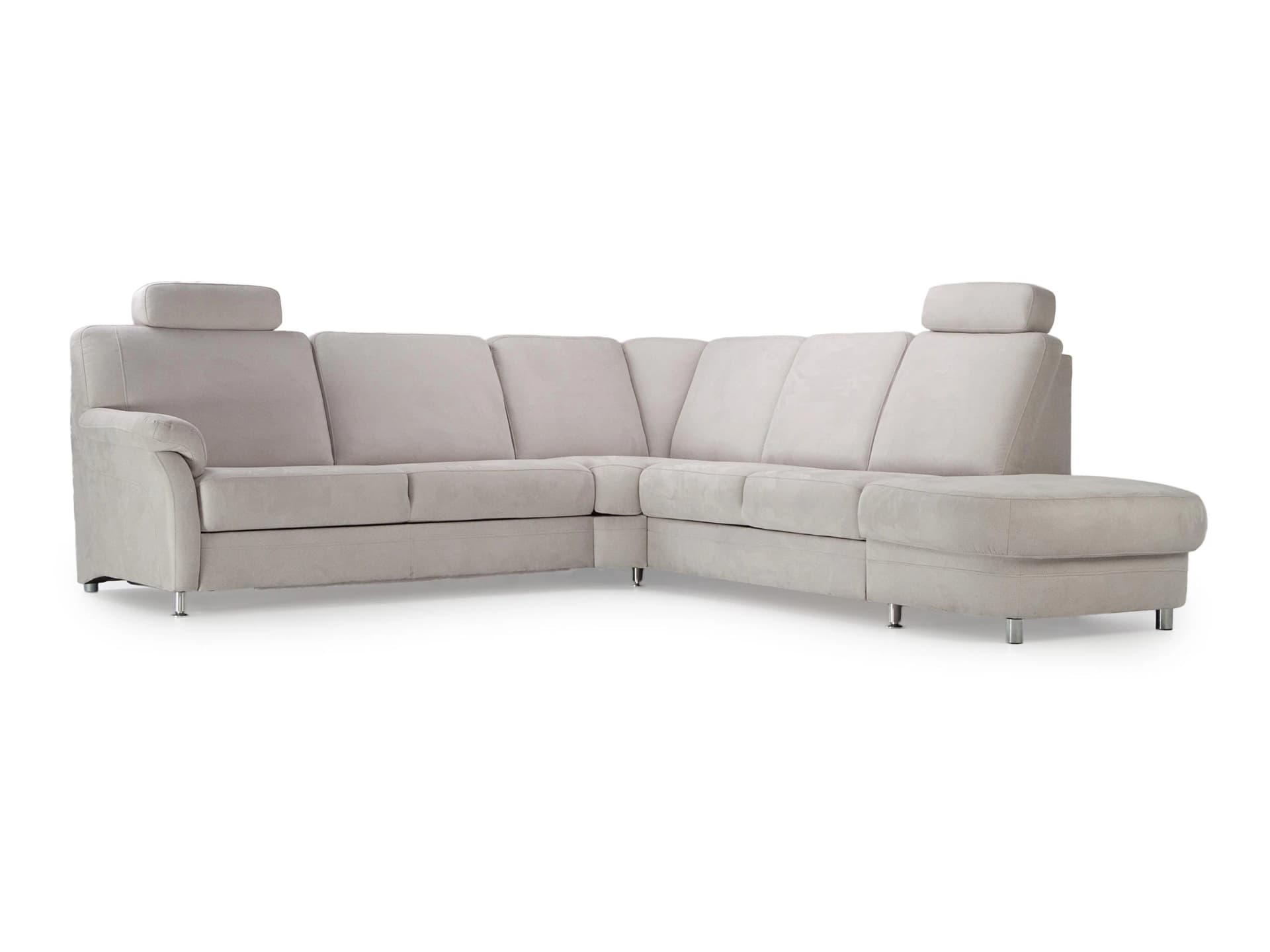 SYSTEMPOLSTER PAOLO Polsterecke 4-tlg. Grau Polyester Relax