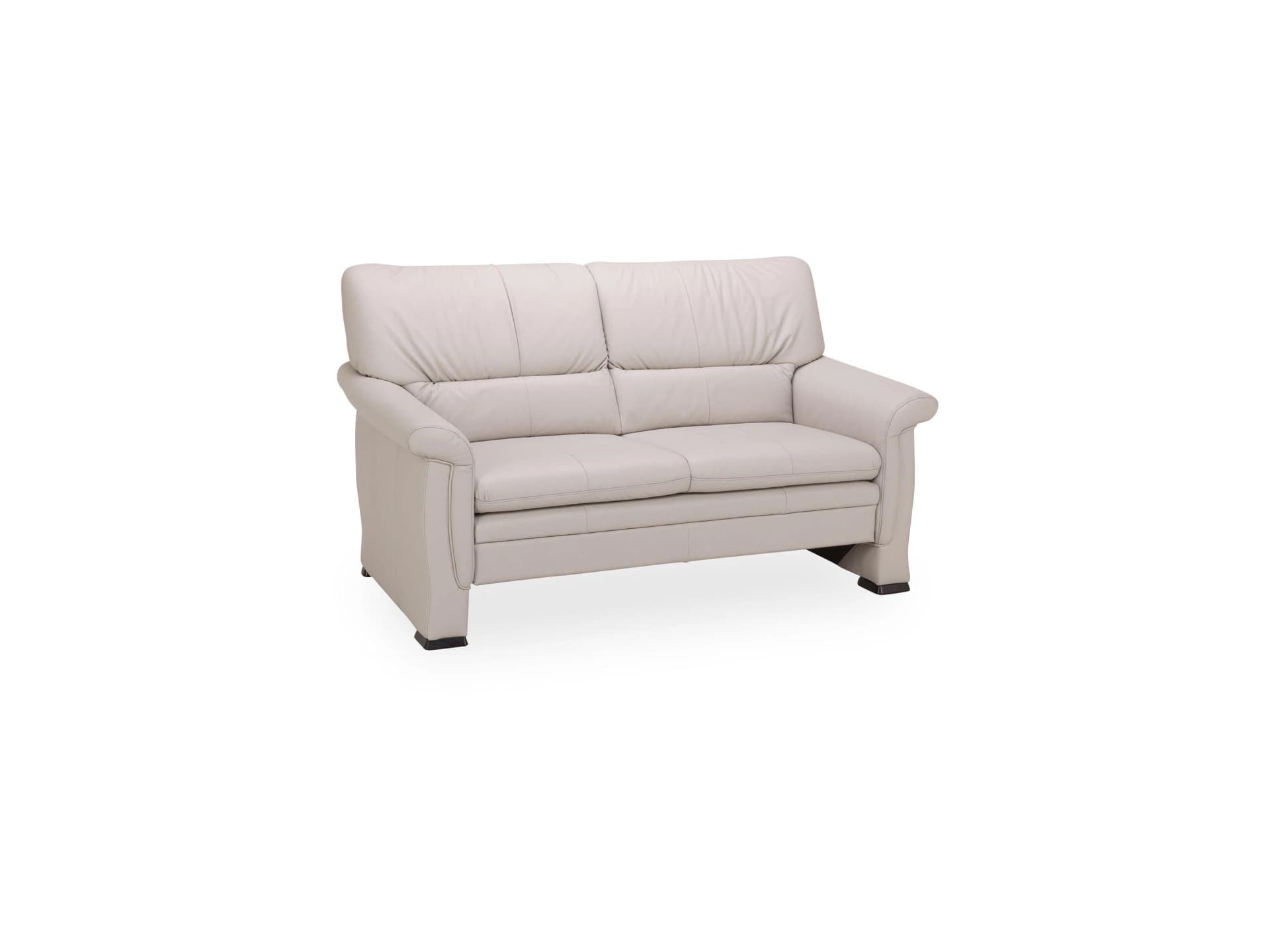 himolla NEUSTADT 2-Sitzer Sofa Blau Echtleder Doppelbettfunktion