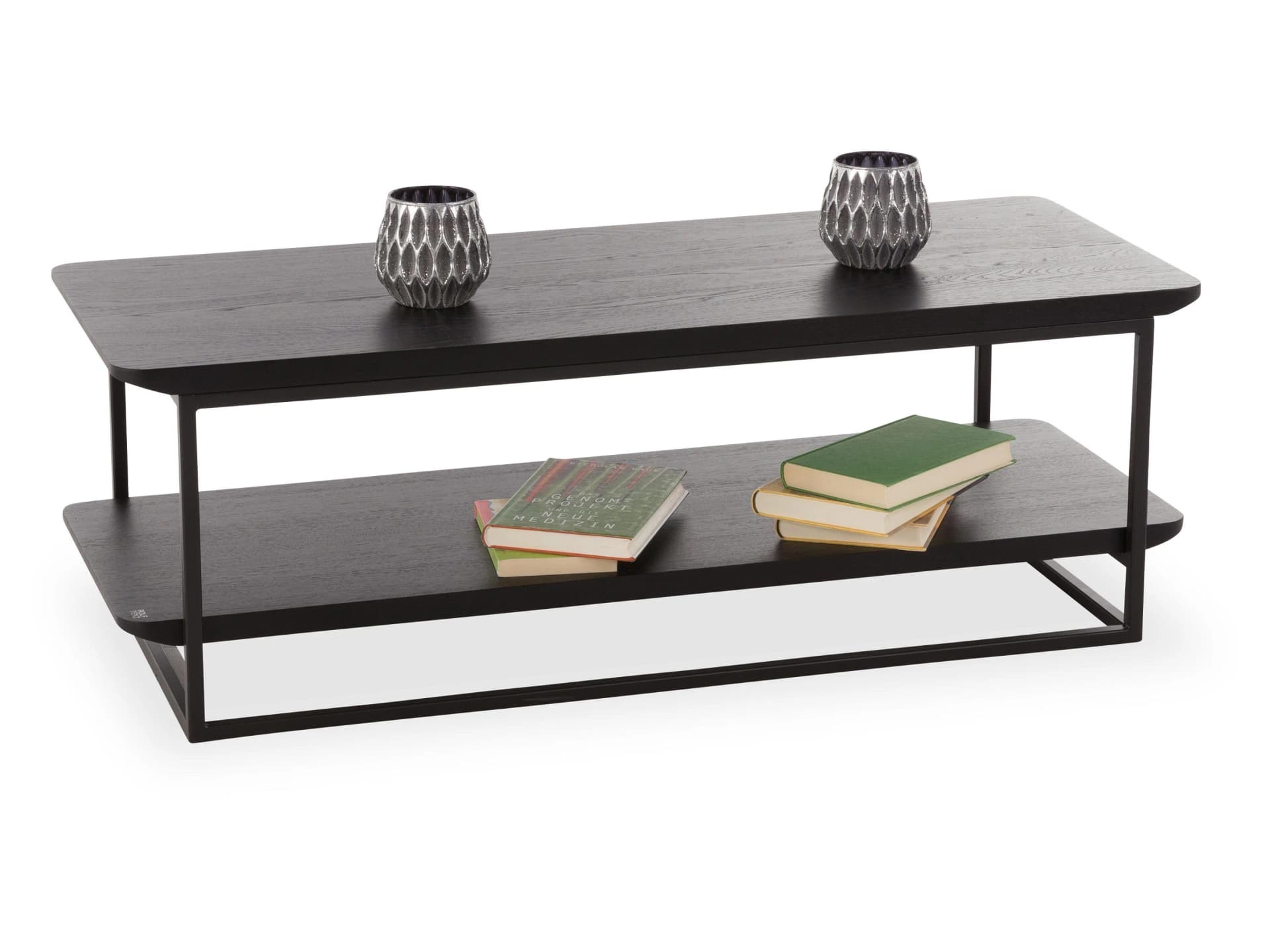 Couchtisch ROLF BENZ 987 Eiche massiv schwarz