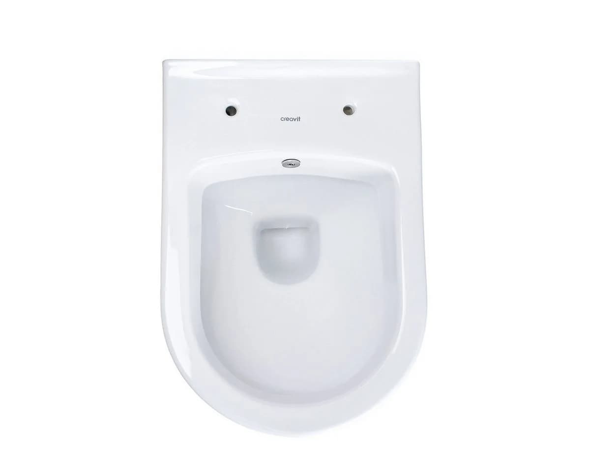 Creavit Design Hänge WC mit Taharet/Bidet/Dusch-WC Funktion Weiß - Bild 4