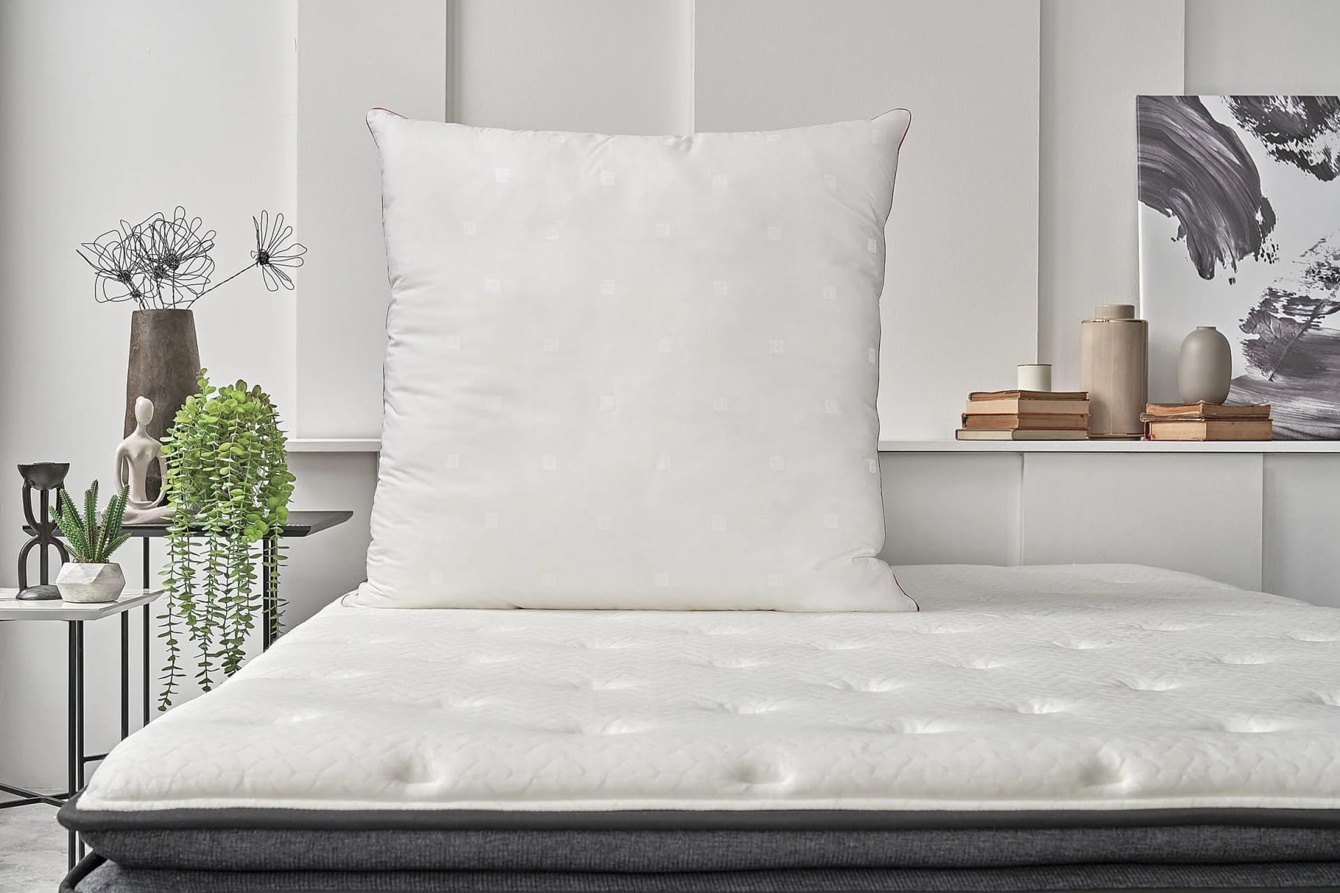 YATAS BEDDING Kopfkissen Majestät Dacron 95 C, 80x80 cm, Baumwolle