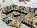 CaddeBuy Orientalische Sitzecke 22-tlg. Majlis Set Gelb Bild 1