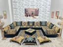 CaddeBuy Orientalische Sitzecke 22-tlg. Majlis Set Gelb Bild 2