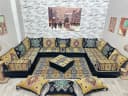 CaddeBuy Orientalische Sitzecke 22-tlg. Majlis Set Gelb Bild 4