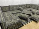 CaddeBuy Orientalische Sitzecke 19-teilig U-Form mit Kilim-Optik Bild 1
