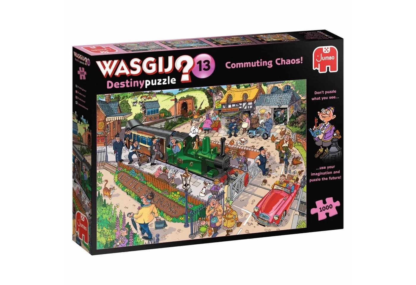 Jumbo Spiele Puzzle Wasgij Destiny 13 Commuting Chaos! 1000 Teile - Bild 2