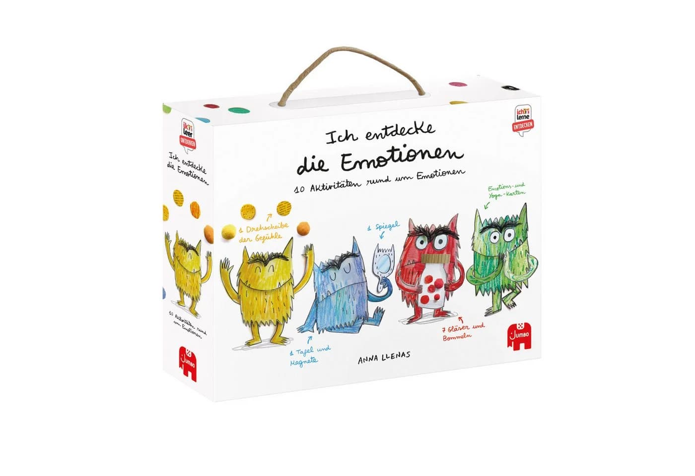 Jumbo Spiele Ich entdecke die Emotionen - Das Farbenmonster - Bild 2