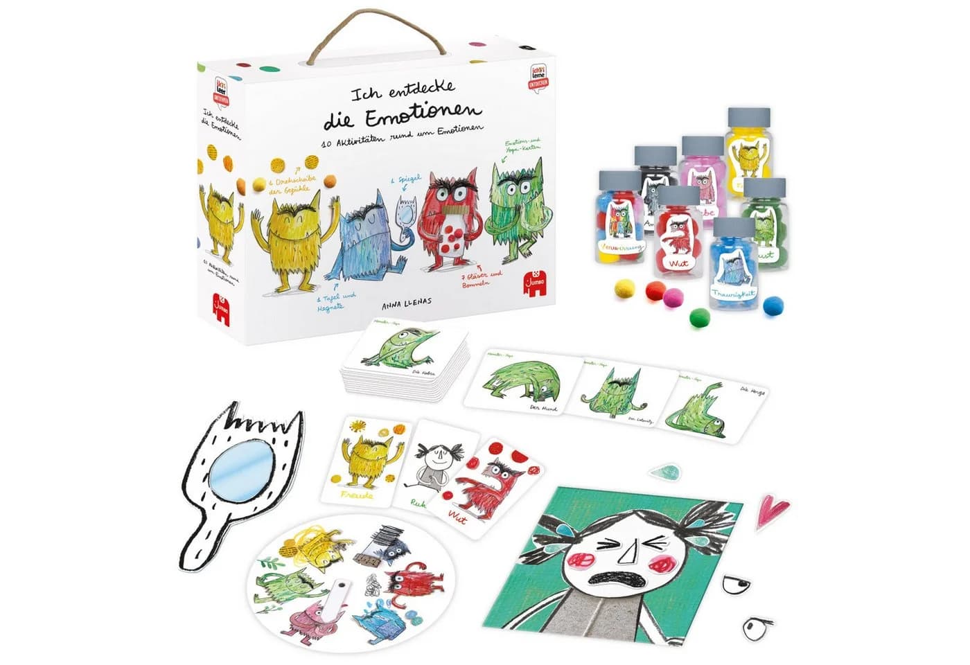 Jumbo Spiele Ich entdecke die Emotionen - Das Farbenmonster - Bild 4