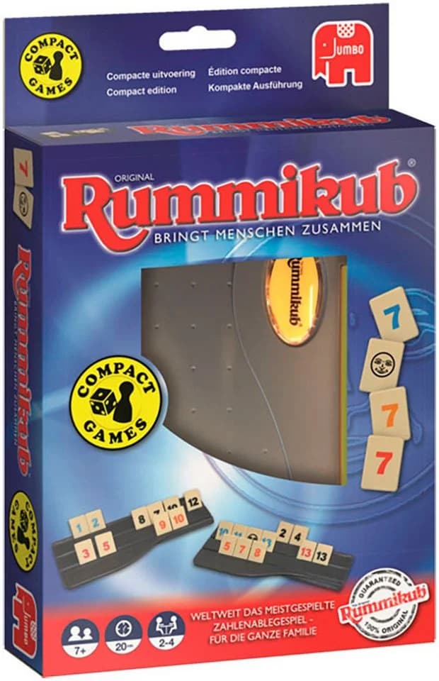 Jumbo Spiele Rummikub Reise im Etui - Kompaktes Reisespiel Bunt - Bild 2