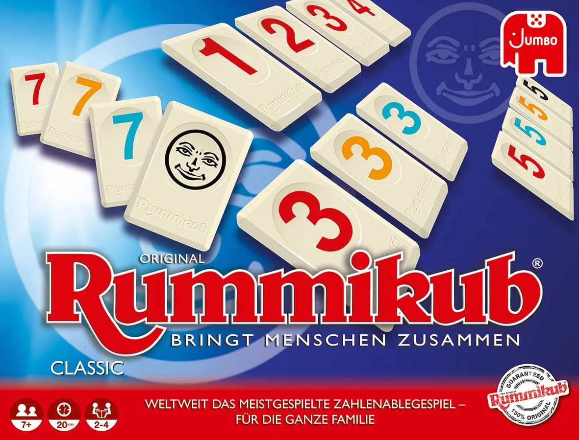 Jumbo Spiele Original Rummikub Classic Gesellschaftsspiel Bunt - Bild 2