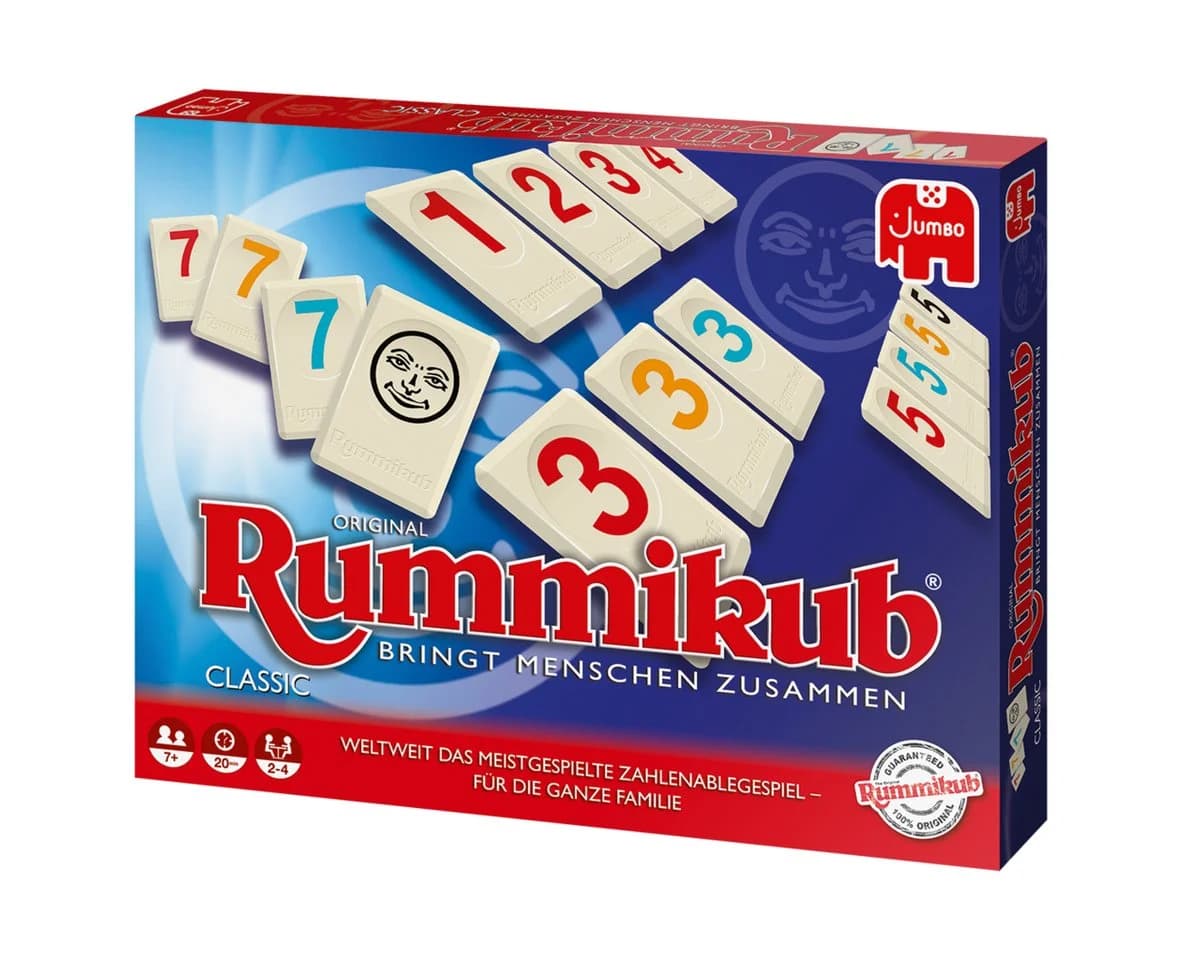 Jumbo Spiele Original Rummikub Classic Gesellschaftsspiel Bunt - Bild 4