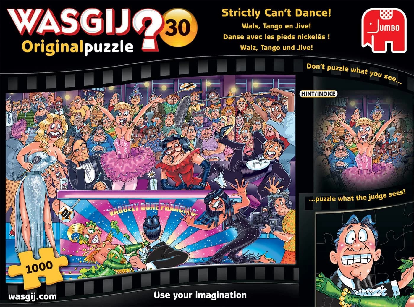 Jumbo Spiele Puzzle Wasgij Original 30 Walzer, Tango und Jive! 1000 Teile - Bild 3