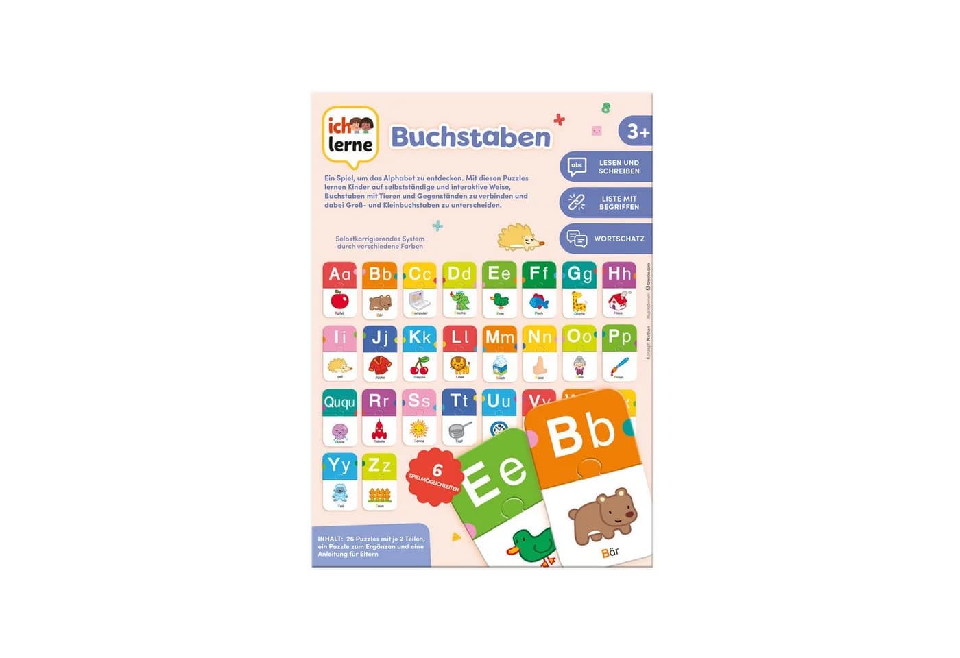 Jumbo Spiele Puzzle Ich lerne Buchstaben - Bild 3