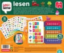 Jumbo Spiele Ich lerne lesen Lernspiel mit Koffer und 30 Buchstabenblöcken Bild 3