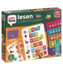 Jumbo Spiele Ich lerne lesen Lernspiel mit Koffer und 30 Buchstabenblöcken Bild 5