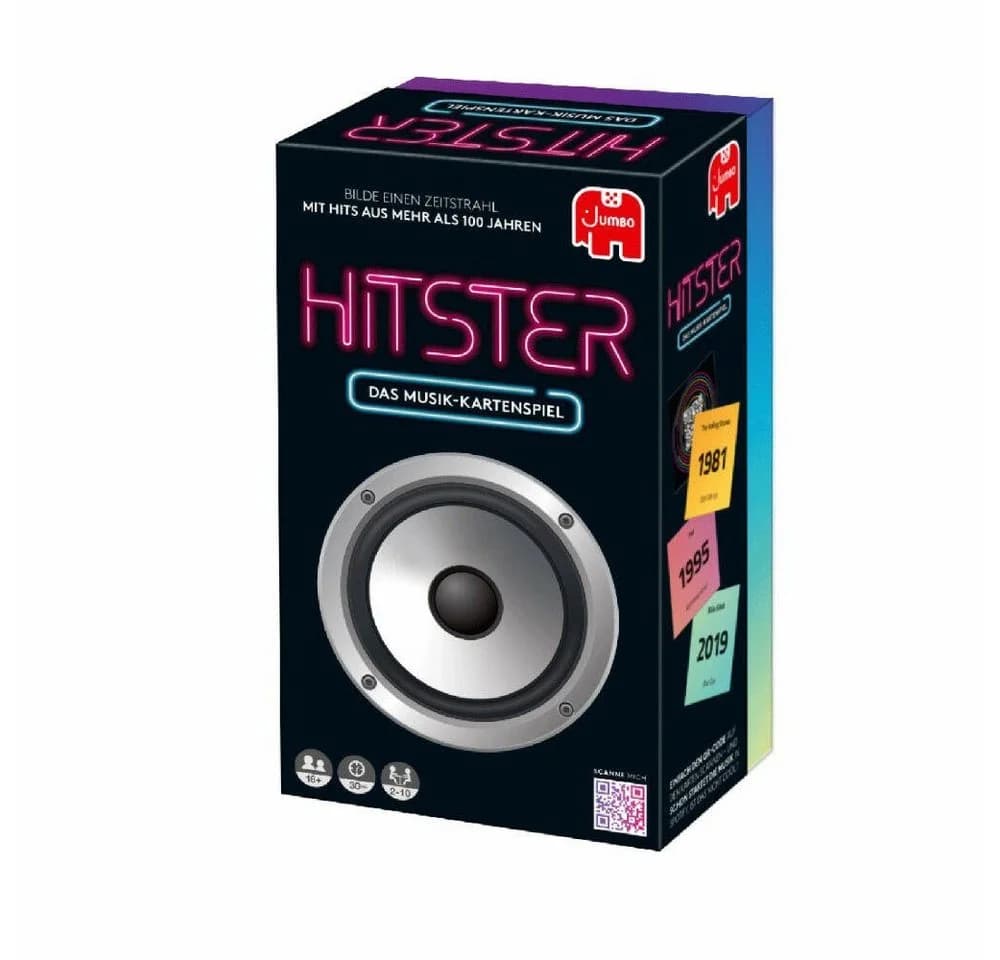 Jumbo Spiele Hitster Musik-Partyspiel 100 Jahre Hits Bunt - Bild 4