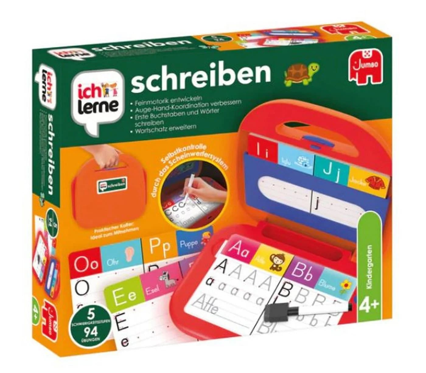 Jumbo Spiele Spiel Ich lerne Schreiben - Lernspiel mit Leuchtplatte - Bild 2