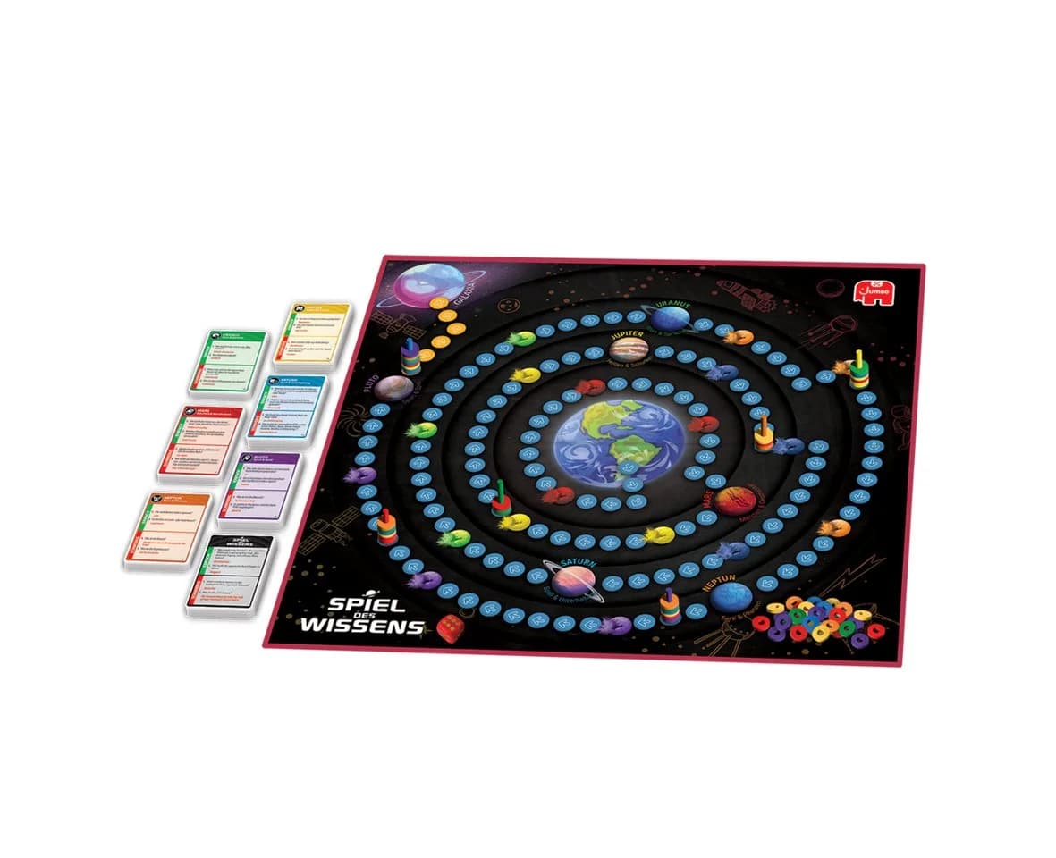 Jumbo Spiele Spiel des Wissens - Wissensquiz mit Weltraum-Thema