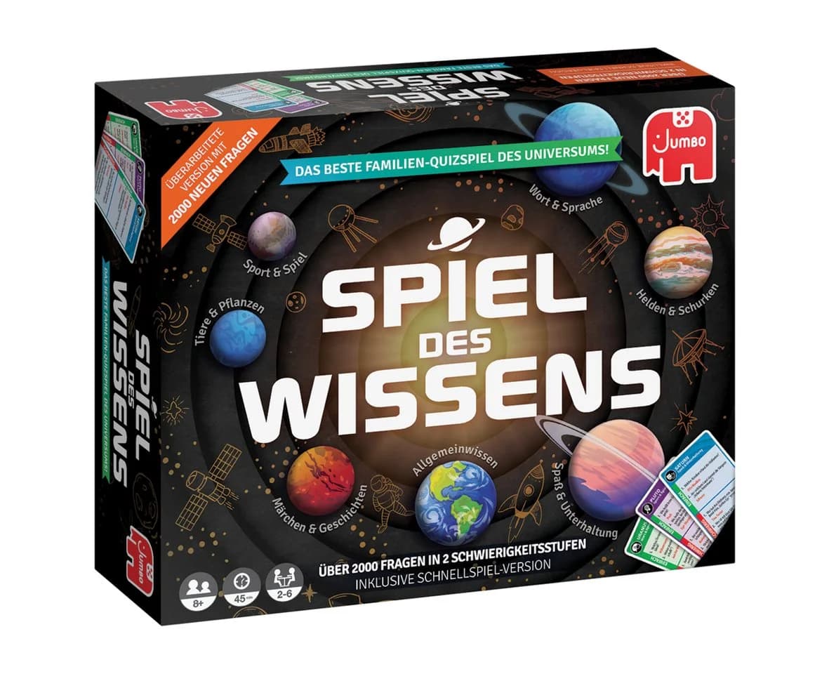 Jumbo Spiele Spiel des Wissens - Wissensquiz mit Weltraum-Thema - Bild 2