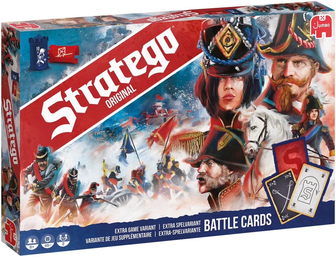 Jumbo Spiele Stratego Original Neuauflage Gesellschaftsspiel Bunt