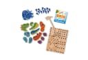 SES Creative BRIX Junior Dinosaurier Set mit Holzhammer & Nägeln Bild 1