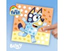 SES Creative Bluey Fingerabdruck-Kunstwerk - Kreatives Bastelset Bunt Bild 1