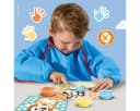 SES Creative Bluey Fingerabdruck-Kunstwerk - Kreatives Bastelset Bunt Bild 3