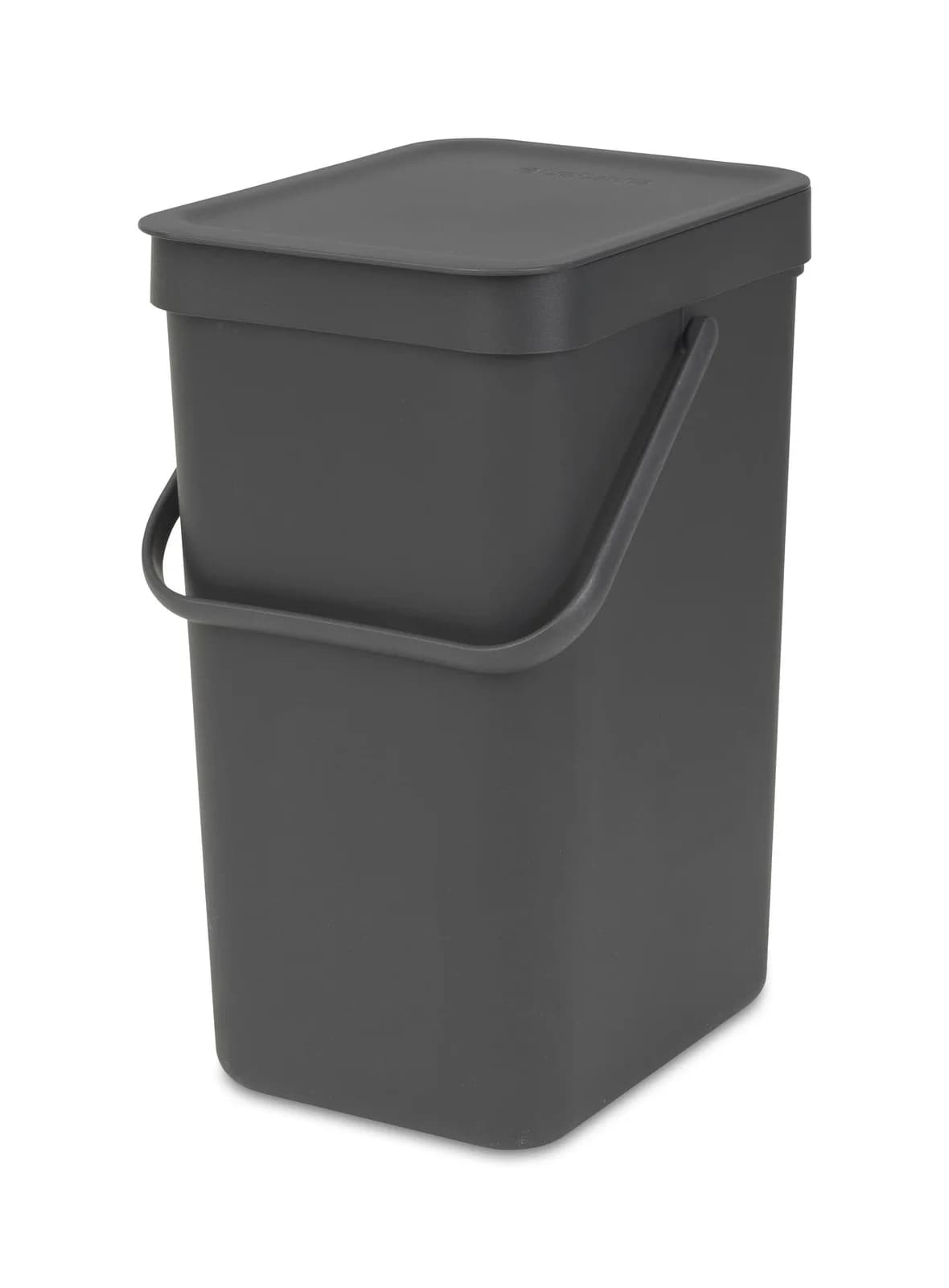 Abfalleimer SORT & GO 12 Liter Grau Kunststoff