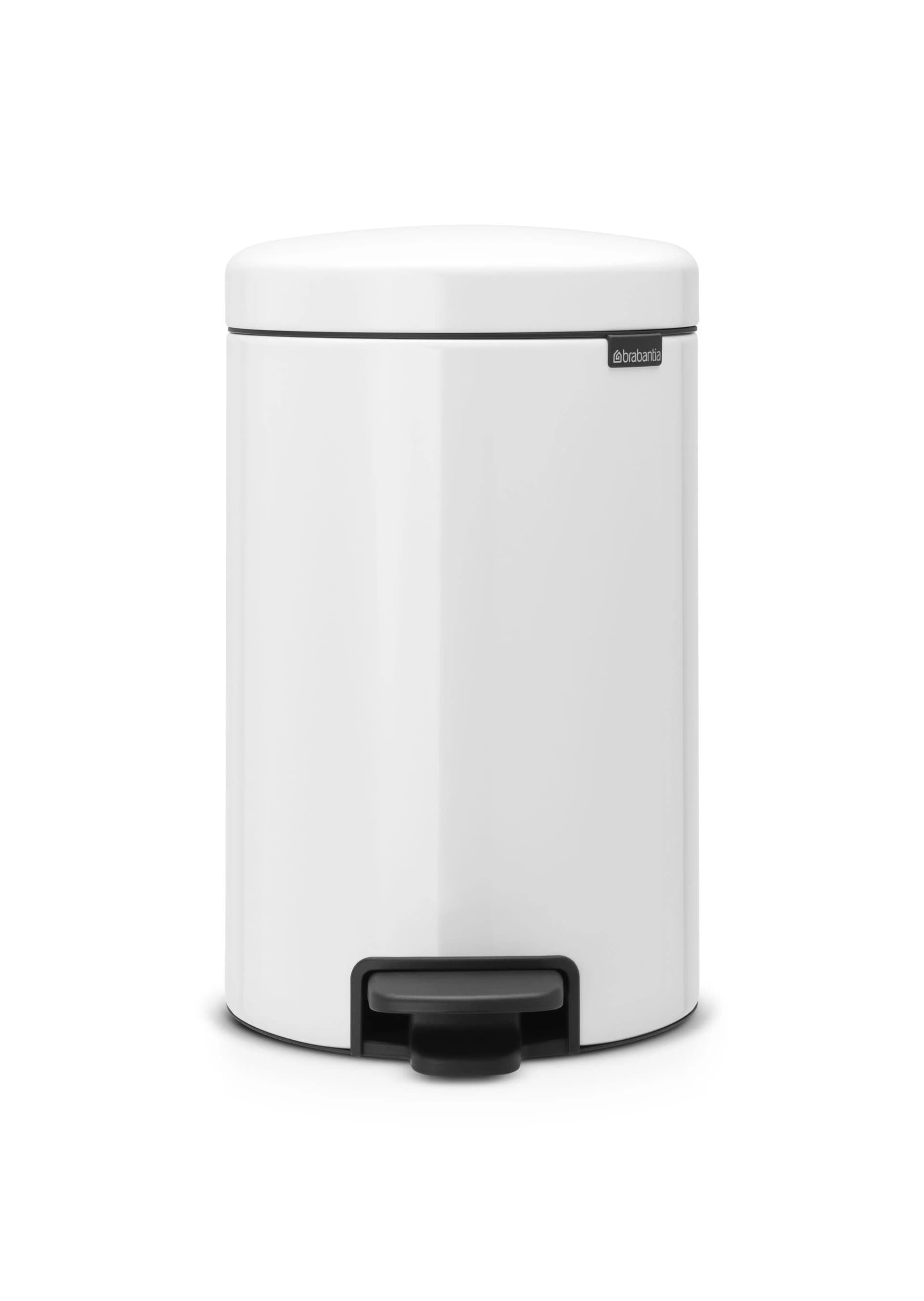 Brabantia Abfalleimer Weiß 12 Liter