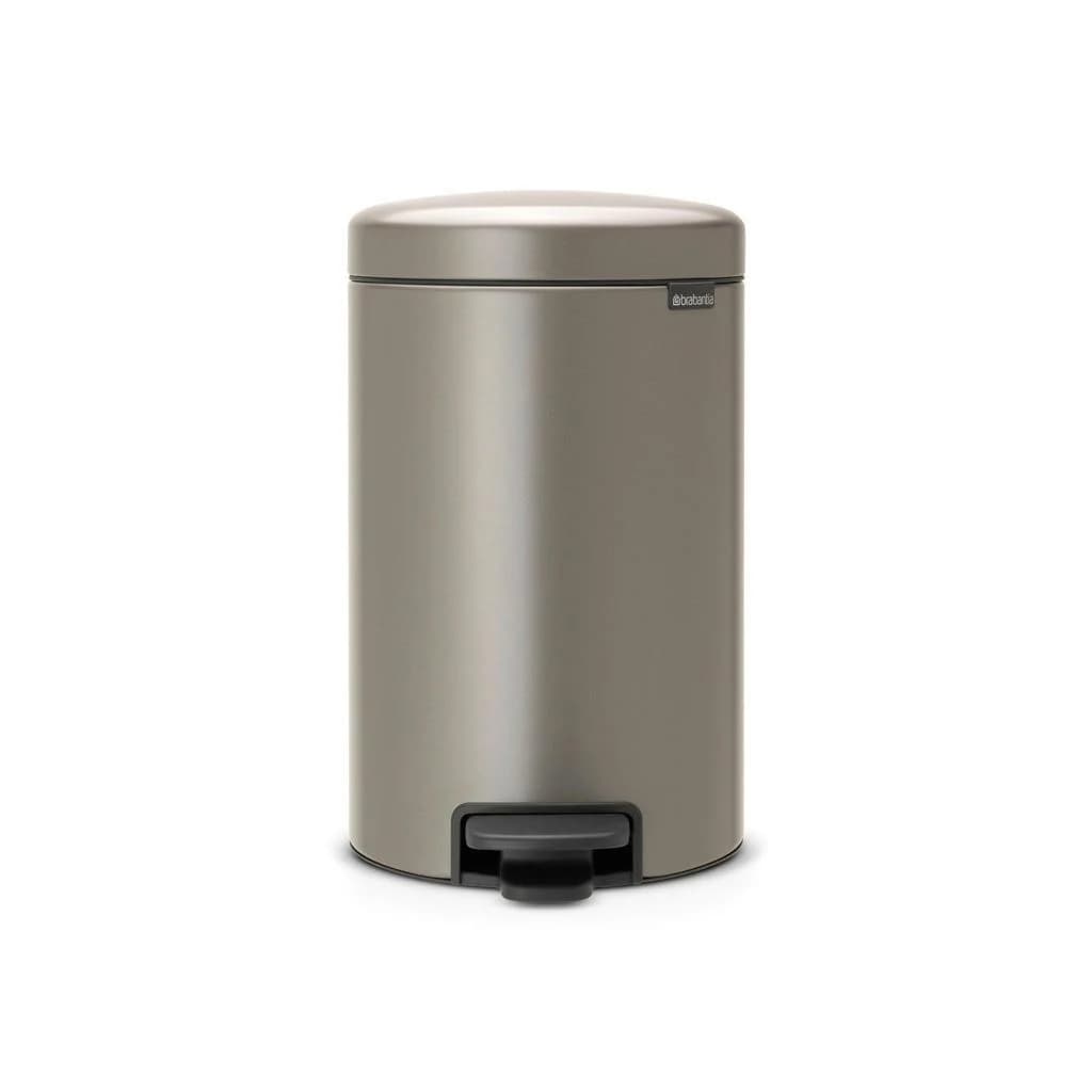 Brabantia Abfalleimer NEW Icon Platin Kunststoff 12 L Küchenausstattung