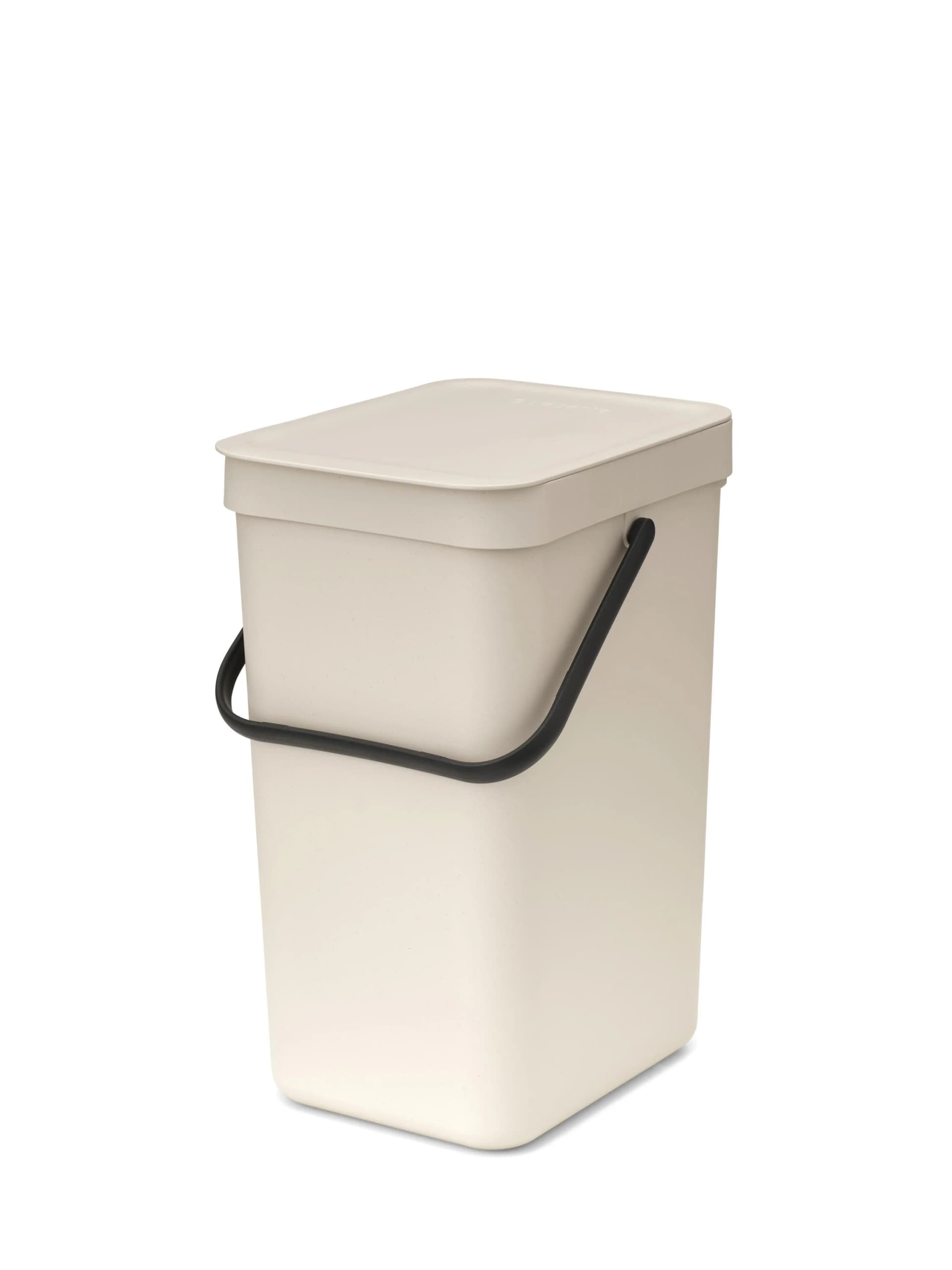 Brabantia Abfallbehälter SORT & GO Soft Beige 12L