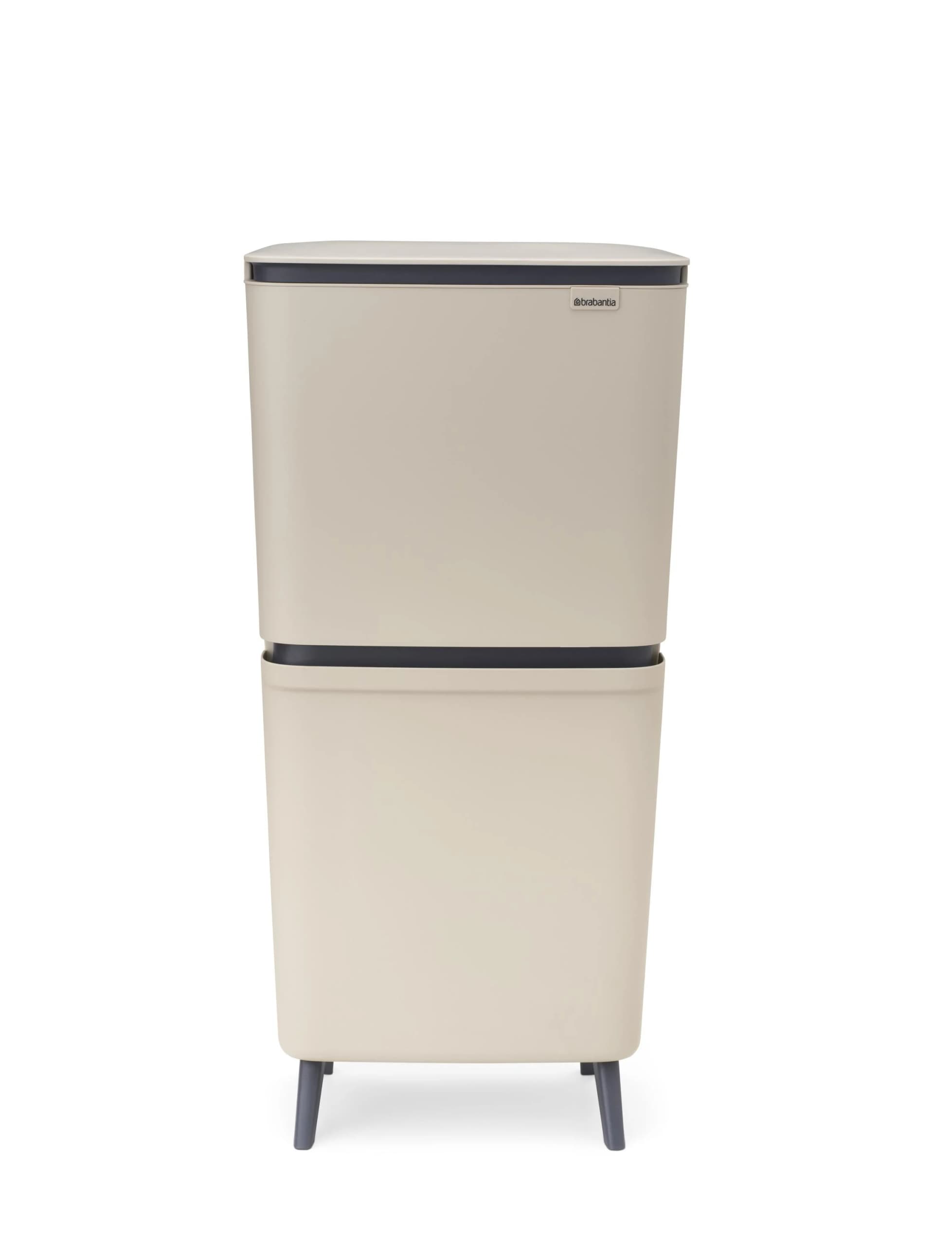 Brabantia Abfallbehälter SORTUP Soft Beige Metall
